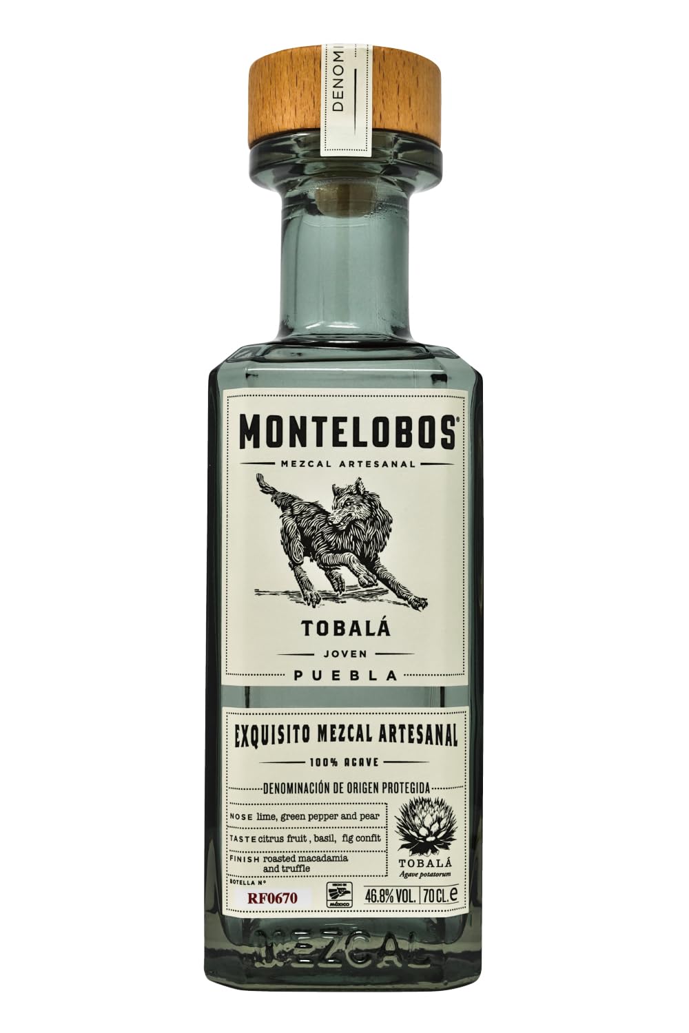 Amazon.co.jp: モンテロボス トバラ 700ml [ テキーラ メスカル