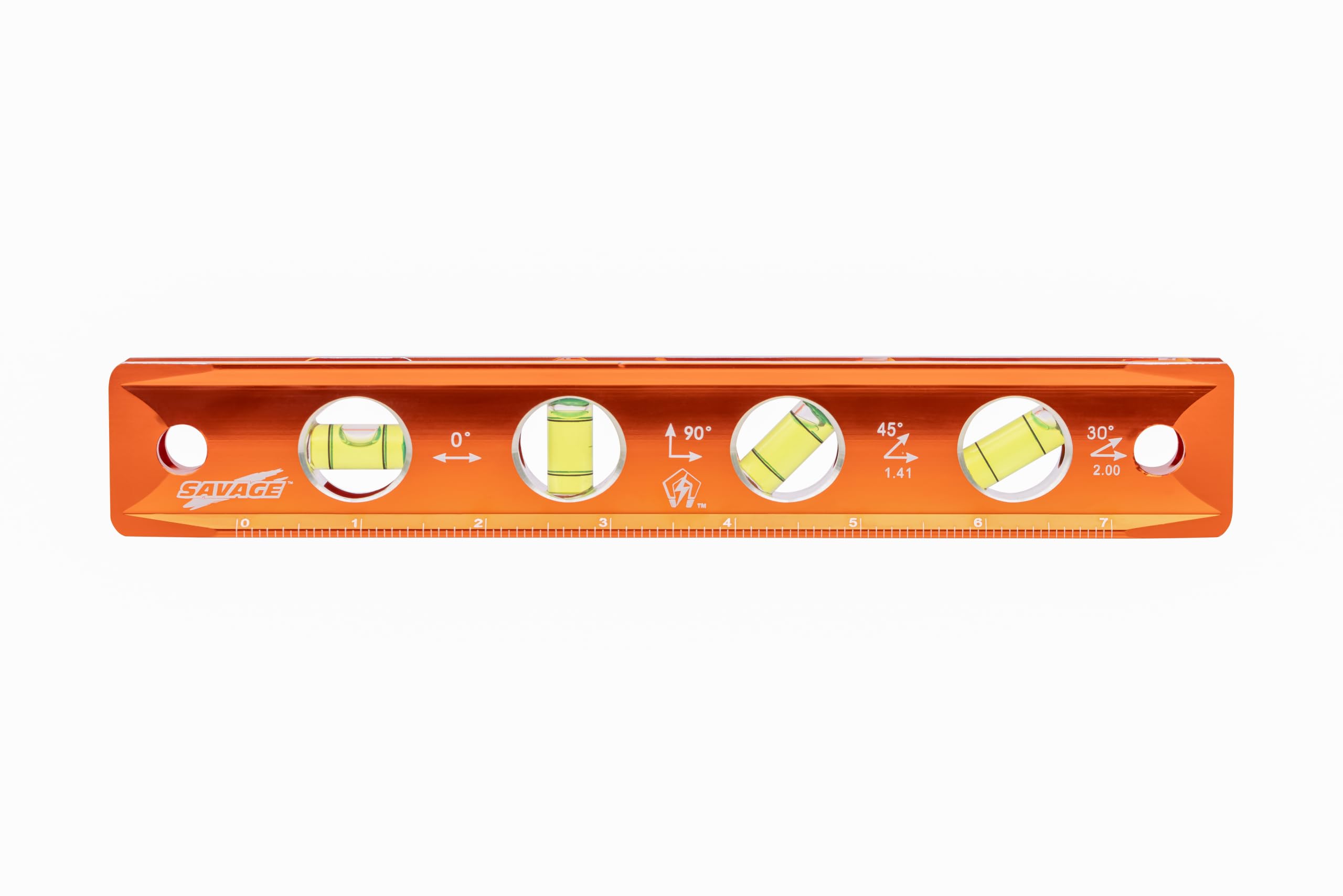 Swanson Magnetic 9-inch Aluminum 4-Vial Torpedo Level with Inches & Metric