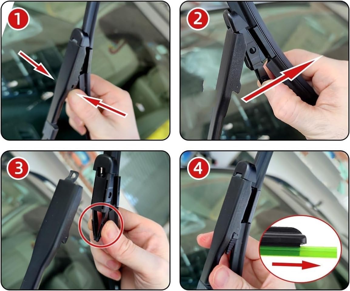 Tergilunotto Automobilistico per F&ORD per Galaxy MK4 2015-2020 30"+26"+13" Spazzole Tergicristallo Anteriori Anteriori Posteriori Spazzole Spazzole Tergicristallo Auto