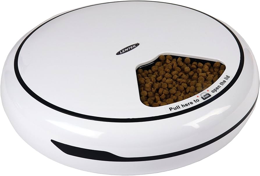 Amazon.com: Lentek Automatic Pet Feeder - Auto Feeding Dispenser