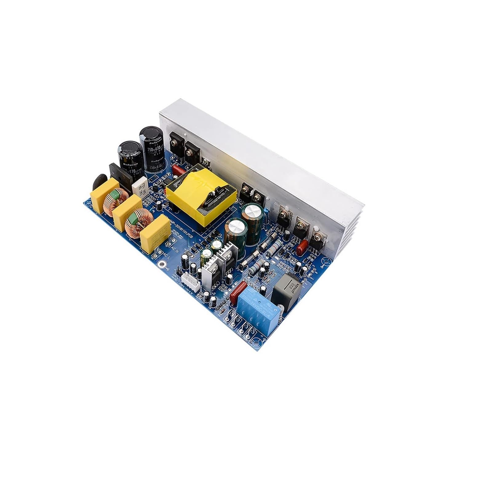 Scheda amplificatore mono ad alta potenza di classe D, picco 1000 W con alimentatore switching integrato, modulo amplificatore audio for sistemi audio fai-da-te