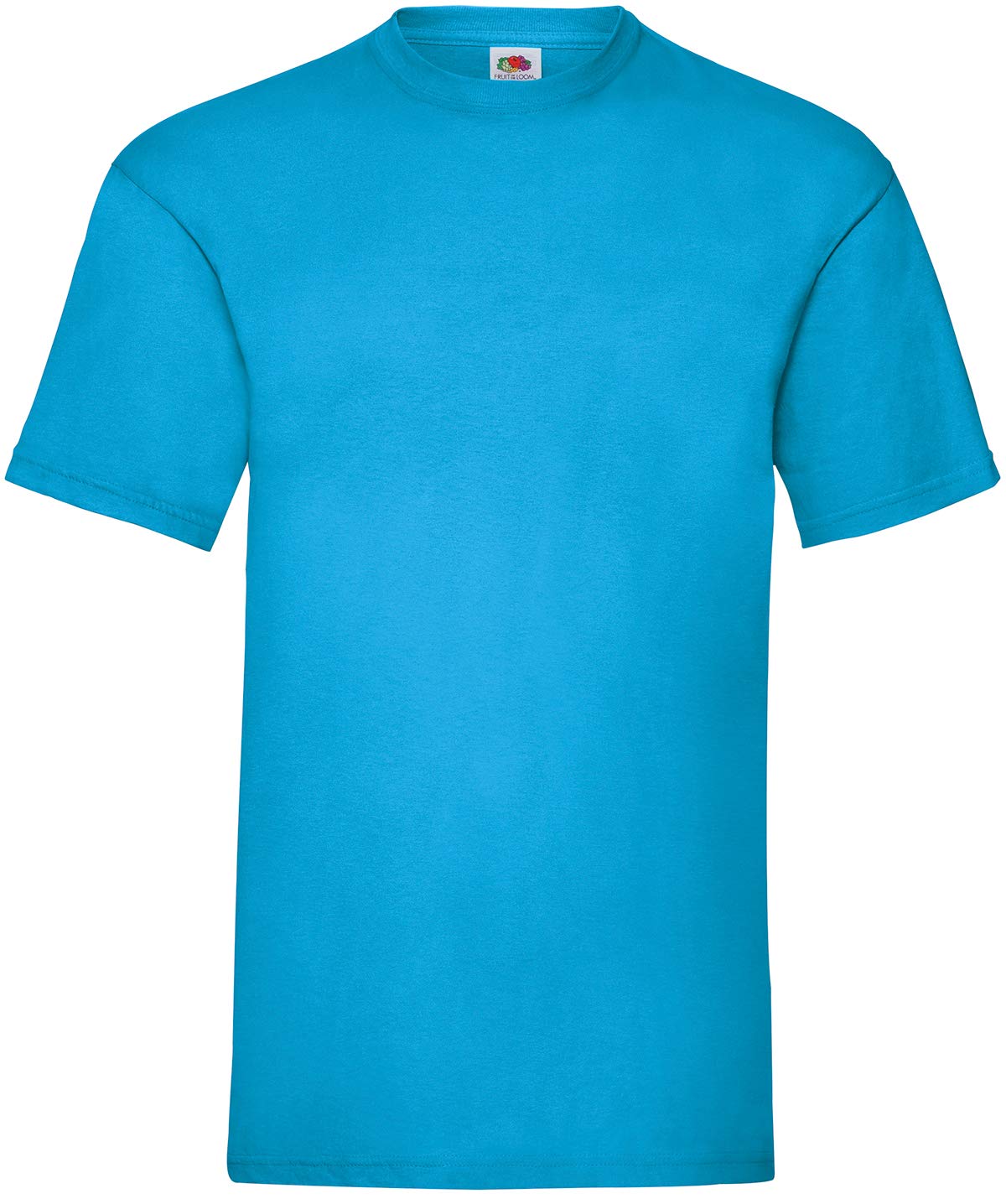 Fruit of the Loom Men's Valueweight Short Sleeve T-Shirt, Azure, Medium