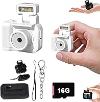 Vista 18 de Cámara Retro Snap, Mini Cámara de Vista Vintage Nostálgica, 1080p HD con Luz LED de Flash (Rosa 128G)