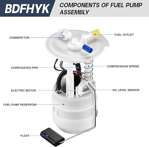 Miniatura 3 de BDFHYK Conjunto de bomba de combustible eléctrica E8545M compatible con Nissan Altima L4 04-06 2.5L, V6 3.5L, 04-08 Nissan Maxima V6 3.5L, 04-09