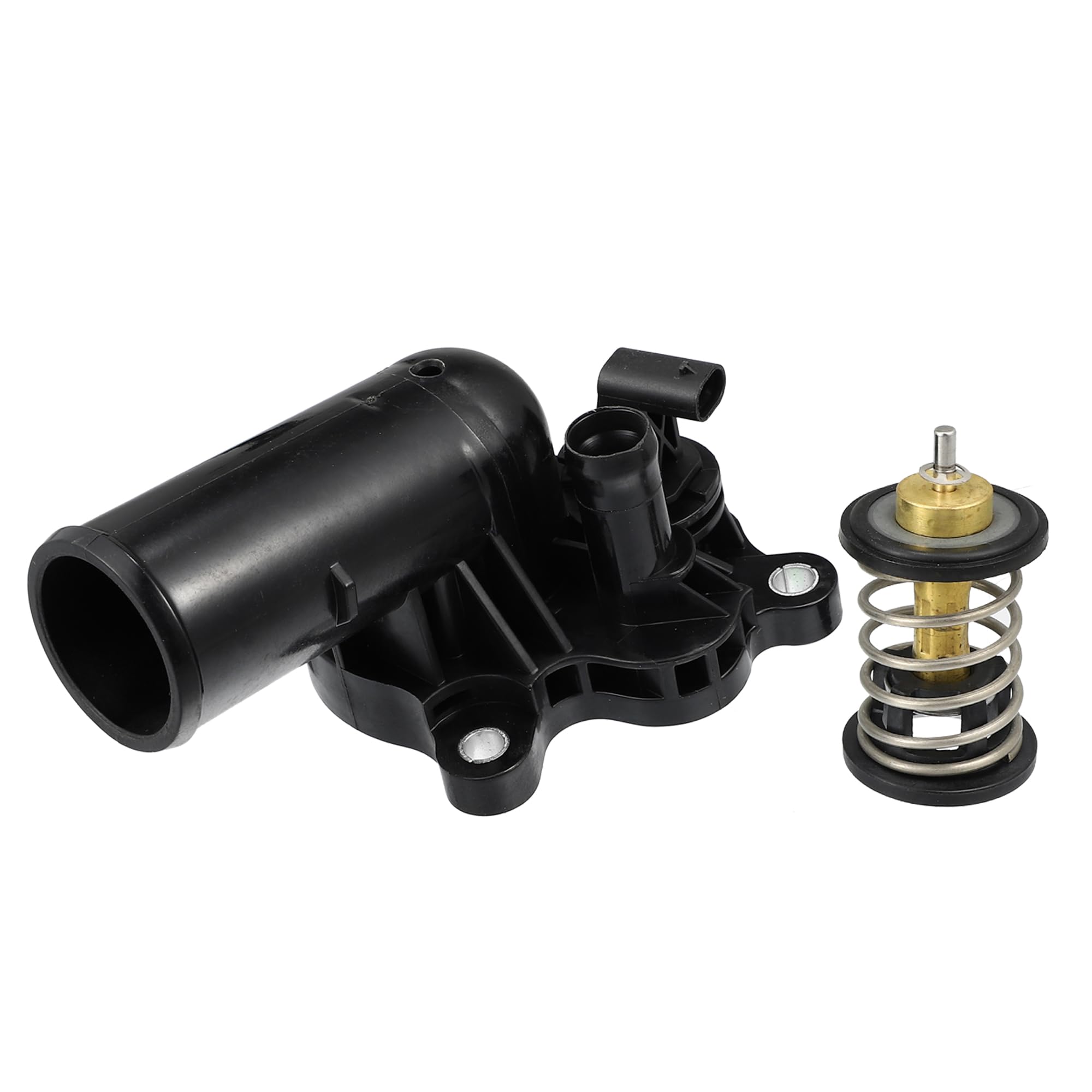 Amazon.com: X AUTOHAUX 4893926AF Engine Coolant Thermostat Housing  