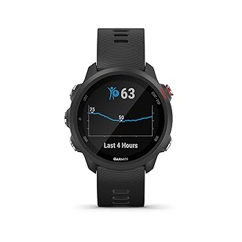 【GARMIN】　ForeAthlete 245 Music Black Garmin [ Renewed ] Forerunner 245(42mm) Easy to Use