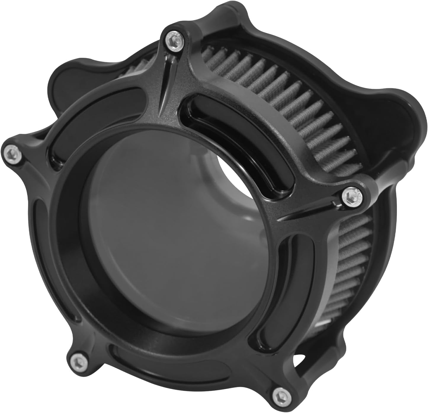 Air Filter Air Cleaner Intake System Replacement Kit for Motorcycle Accessories Fit for Harley M8 Softail 2018-2024 M8 Touring 2017-2023 M8 Trike 2017-2025 (Style D)