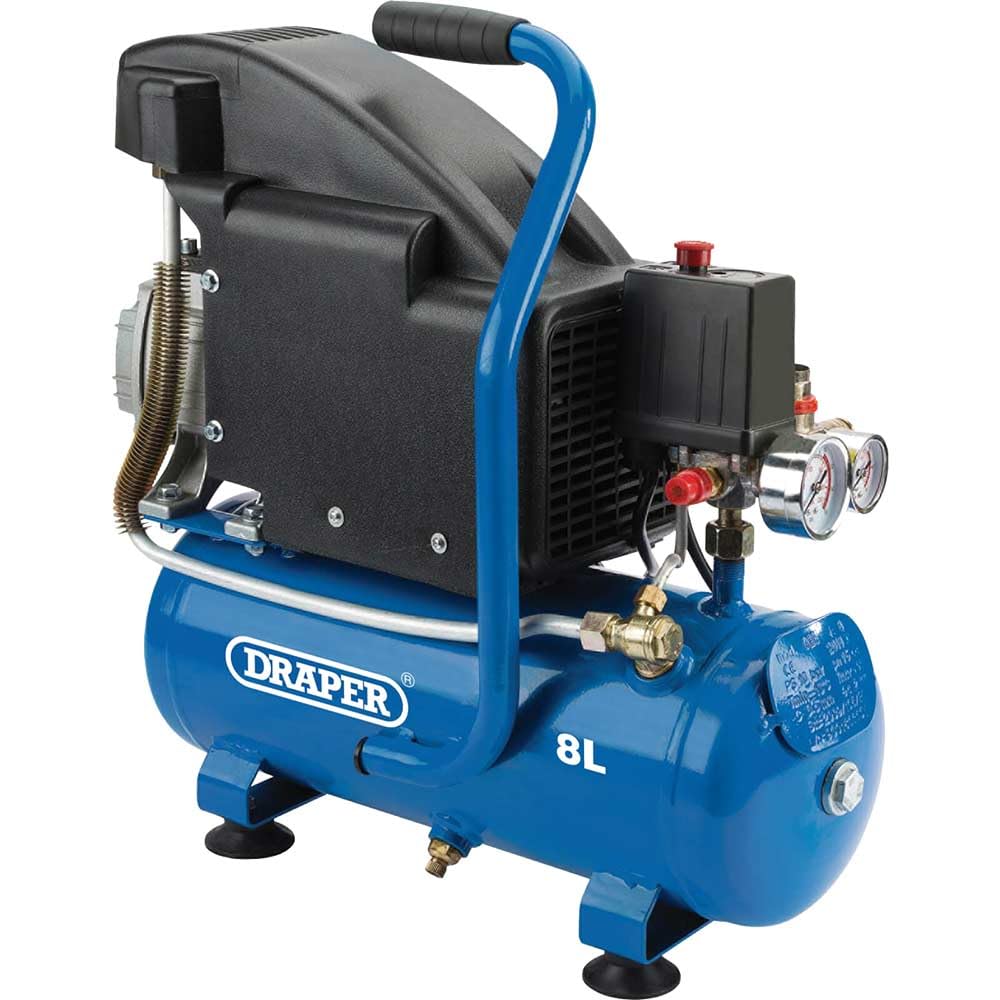 Draper Tools 24975 Air Compressor 1 HP , Blue