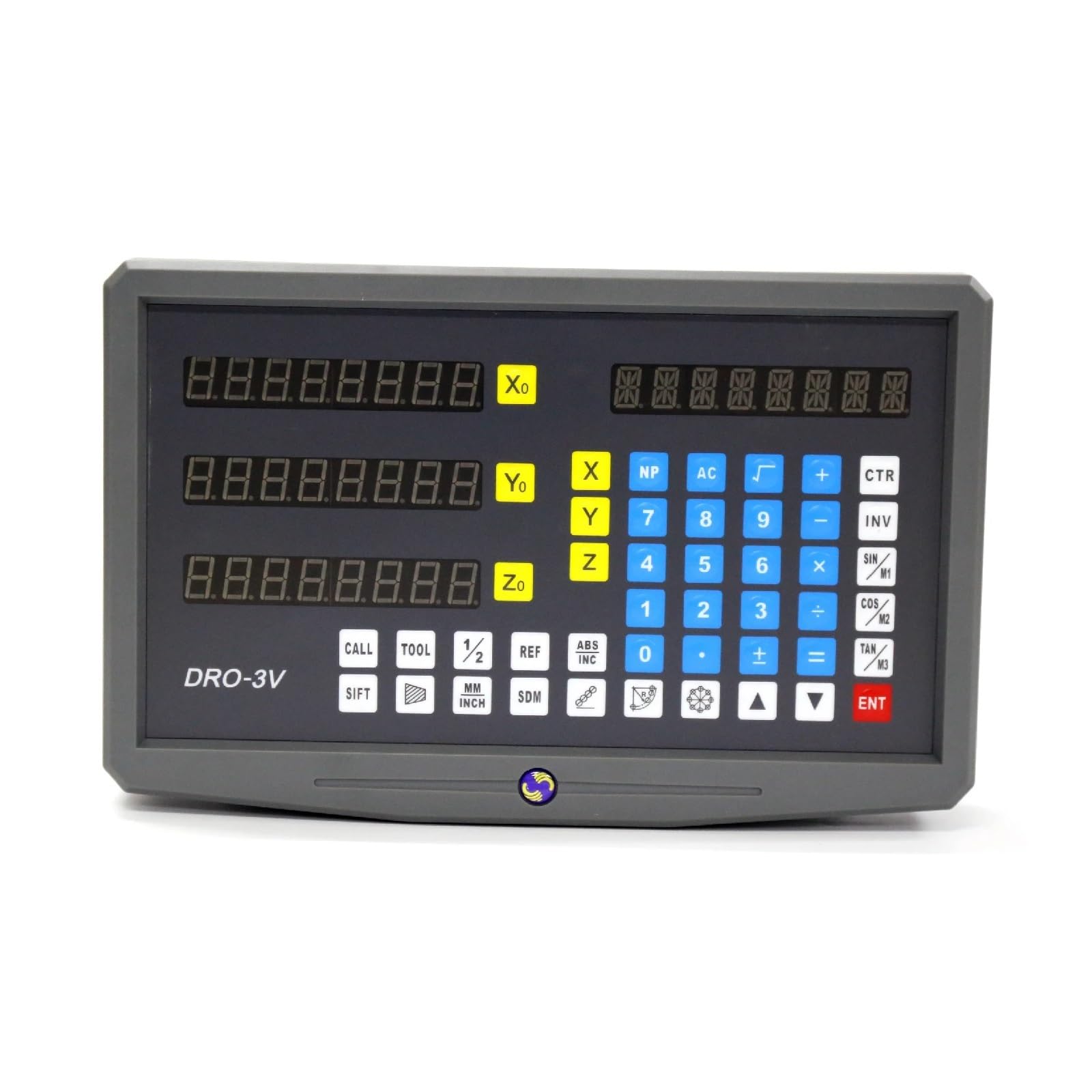 EDEDE Codeur linéaire, Affichage numérique à 3 Axes for fraiseuse, Tour, Compteur, Moniteur, indicateur à 3 Axes