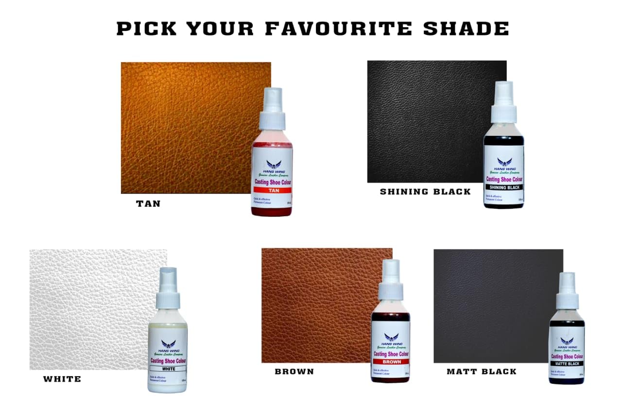 Leather Shoe Dye White Colour 4