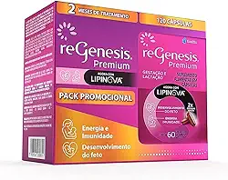 Polivitamínico ReGenesis Premium para Gestantes 120 cápsulas