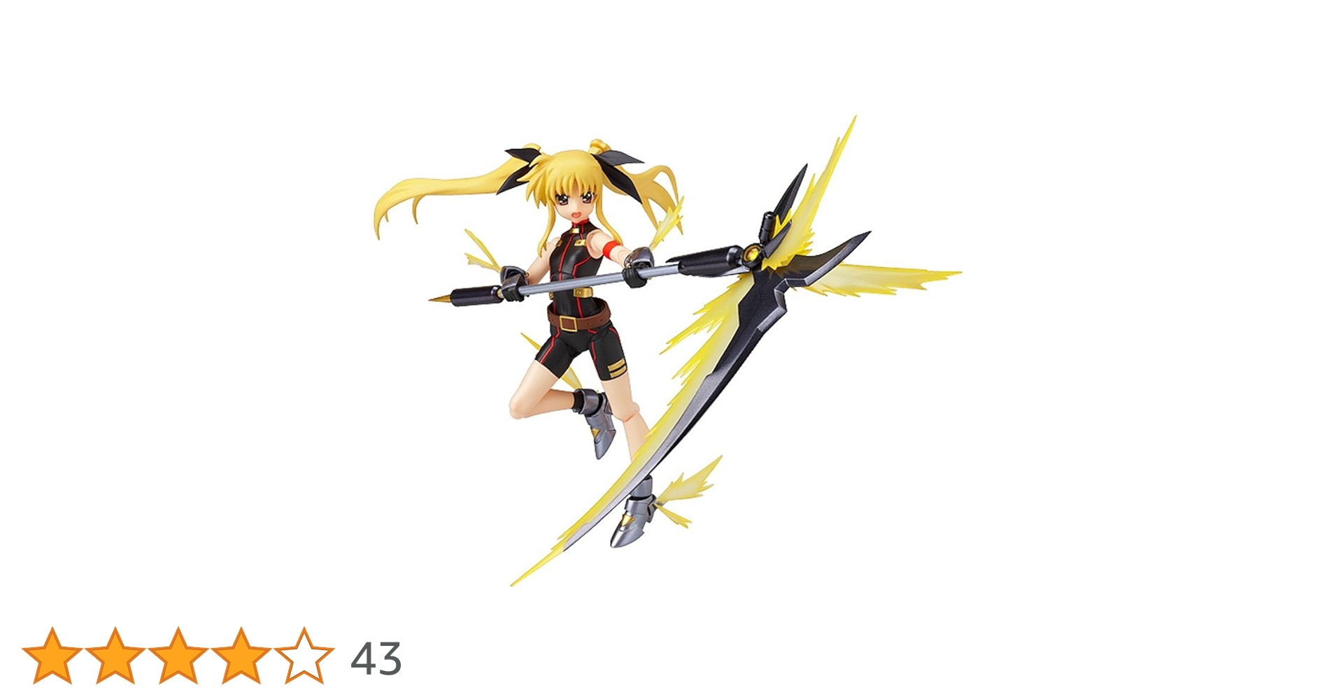 figma 魔法少女リリカルなのは The MOVIE 2nd A&#39;s フェイト・テスタロッサ ソニックフォームver. 全高約115mm Amazon.co.jp: figma 魔法少女リリカルなのは The MOVIE 2nd A's