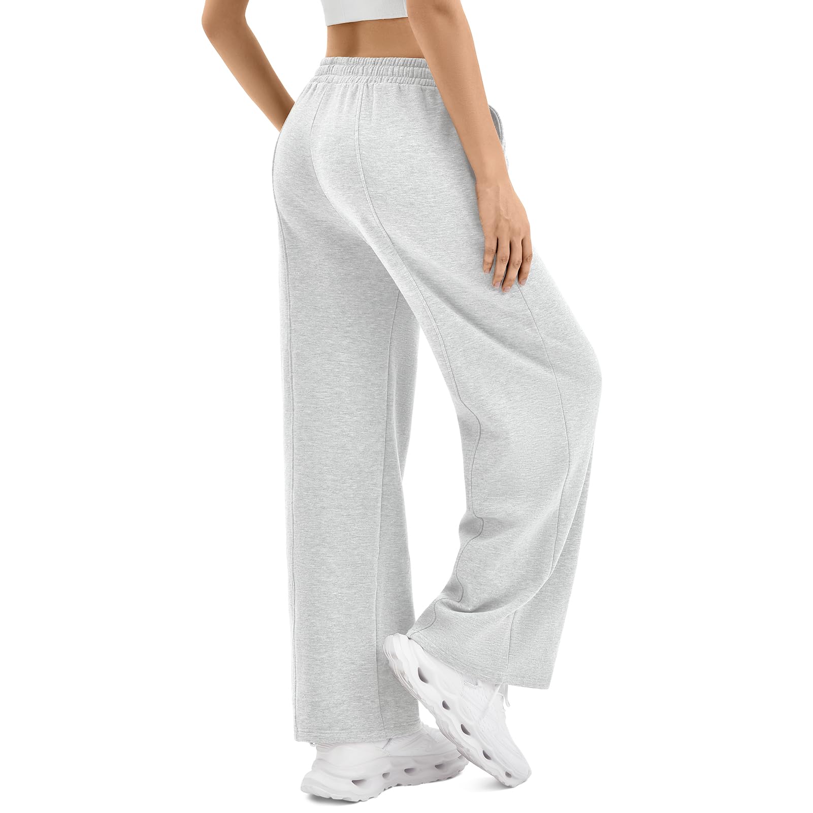 SINOPHANT Womens Wide Leg Sweatpants High Waist Spring Fall