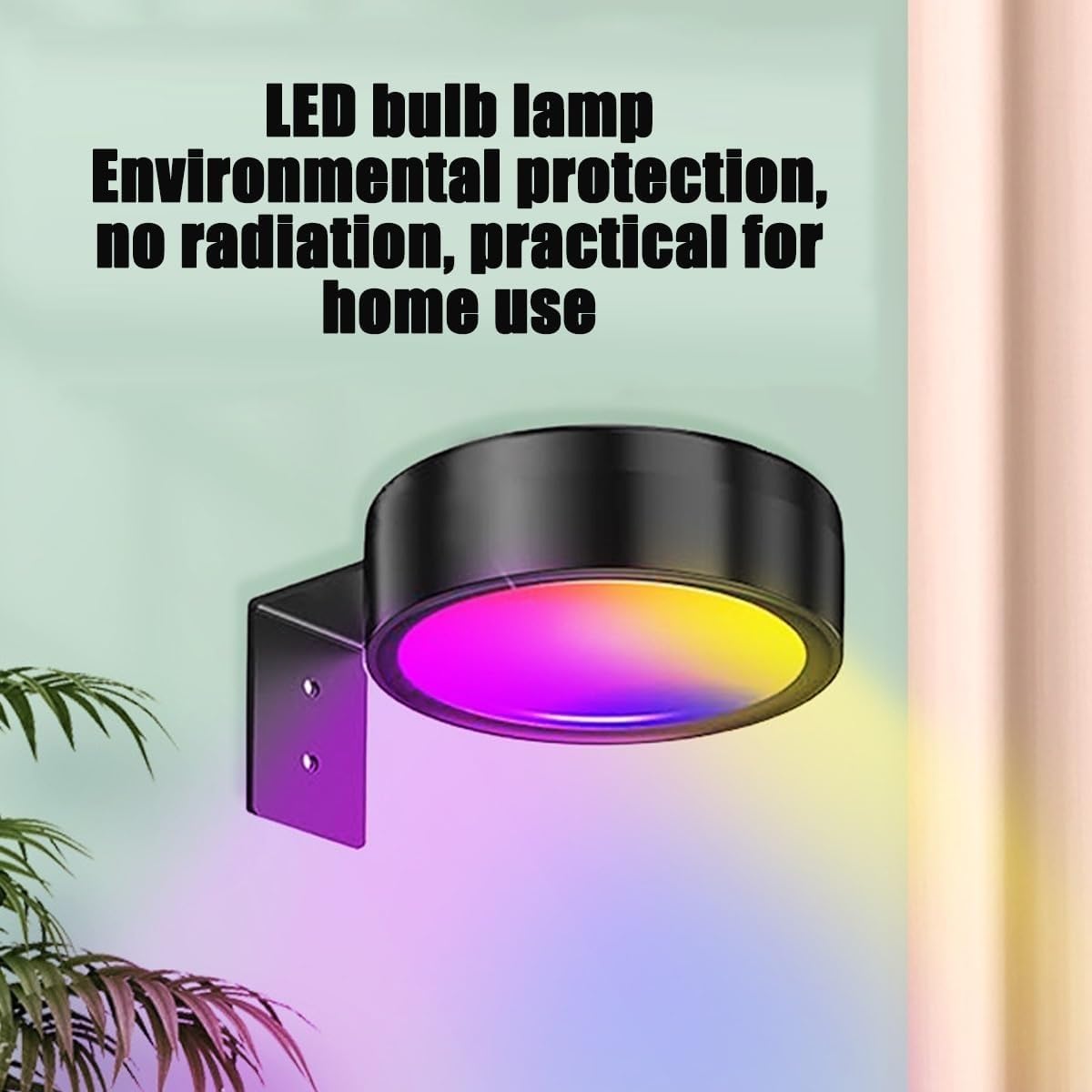Bezprzewodowe lampki do zdjęć na ścianę, bez wiercenia, na baterie, magnetyczne światło LED z 13 kolorami RGB, regulowana jasność, zdalne sterowanie timerem, czarne, zestaw 3 szt