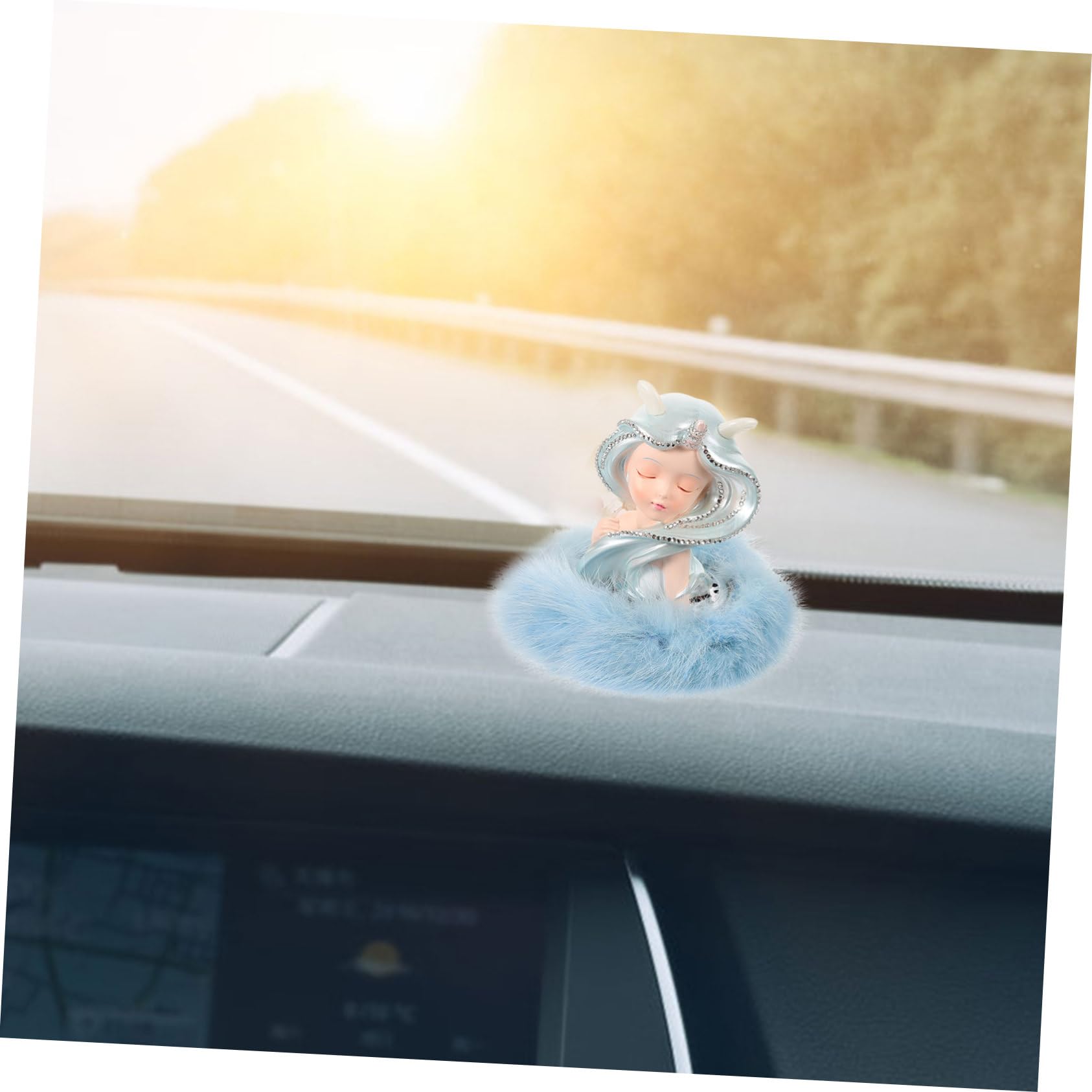Cabilock Deodorante Auto Forma Angelo Decorazione Interno Auto Base Stabile Diffonde Fragranza Gradevole Materiali Pregiati Resistente Manutenzione Facile