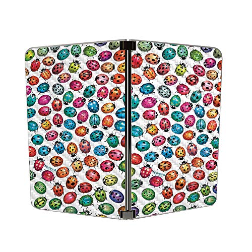 Image of MIGHTY SKINS MightySkins Carbon Fiber Skin for Microsoft Surface Duo - Color Bugs | Protective, Durable Textured Carbon Fiber Finish | Easy to Apply, Remove, and Change Styles | Made in The USA