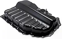 Cárter de óleo com plugue de drenagem, cárter de óleo inferior do motor para VW Jetta/Passat/Passat CC/Golf/Tiguan/Beetle/CC/Eos para Audi A3/A3 Quattro/Q3/Q3 Quattro/TT/TT Quattro 1.8L 2.0L