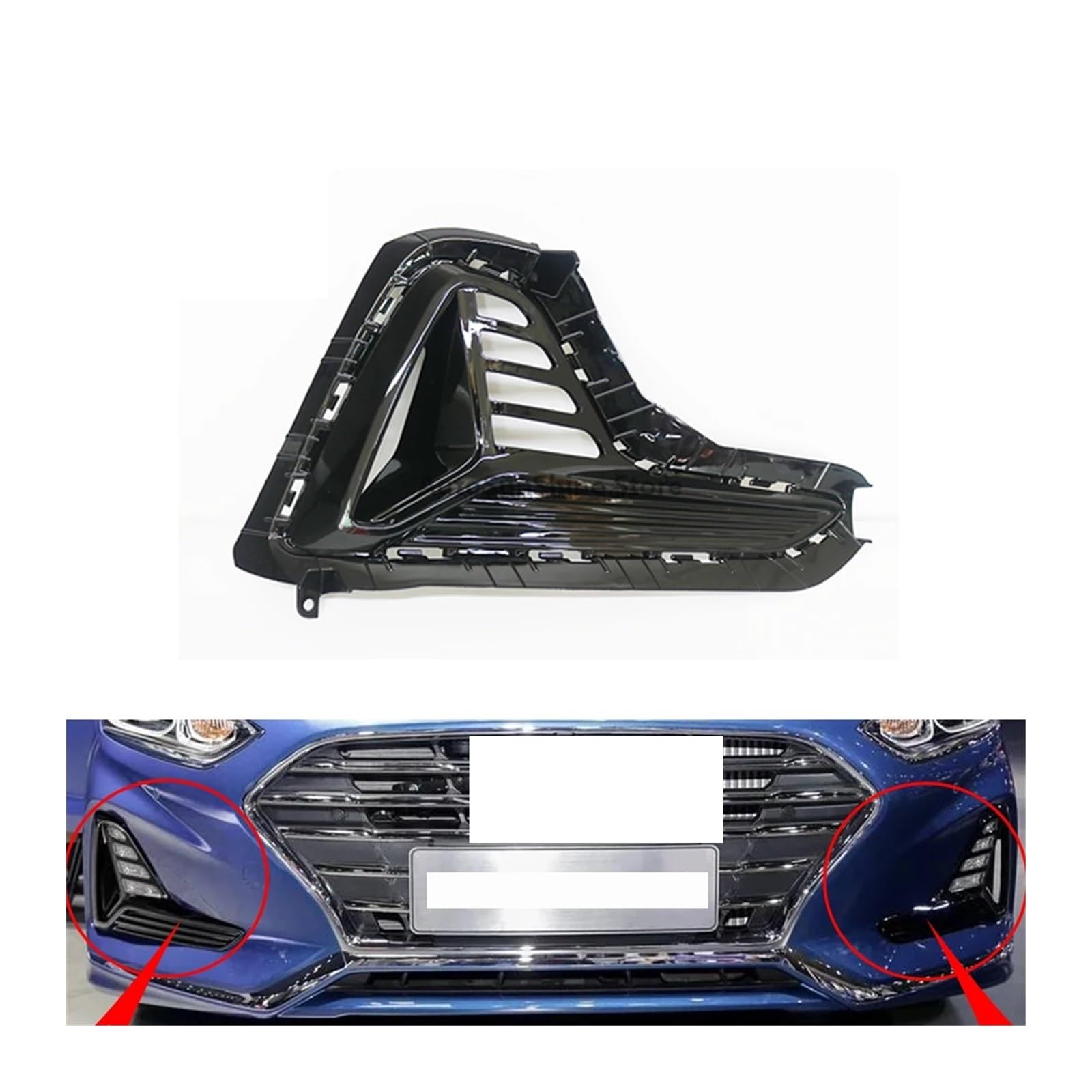 Compatible With Hyundai For Sonata 2018 2019 車のフロントバンパー