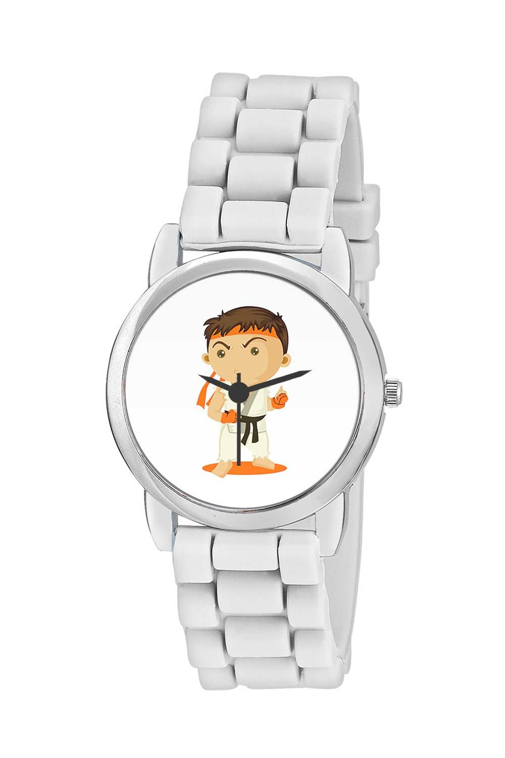 BIGOWL Rakhi Gifts for Kids Karate Kid Cute Illustration Analog Kids Watch - Best RakshaBandhan Rakhi Gifts for Boys/Girls (B01JWJ2CO6) Amazon Price History, Amazon Price Tracker