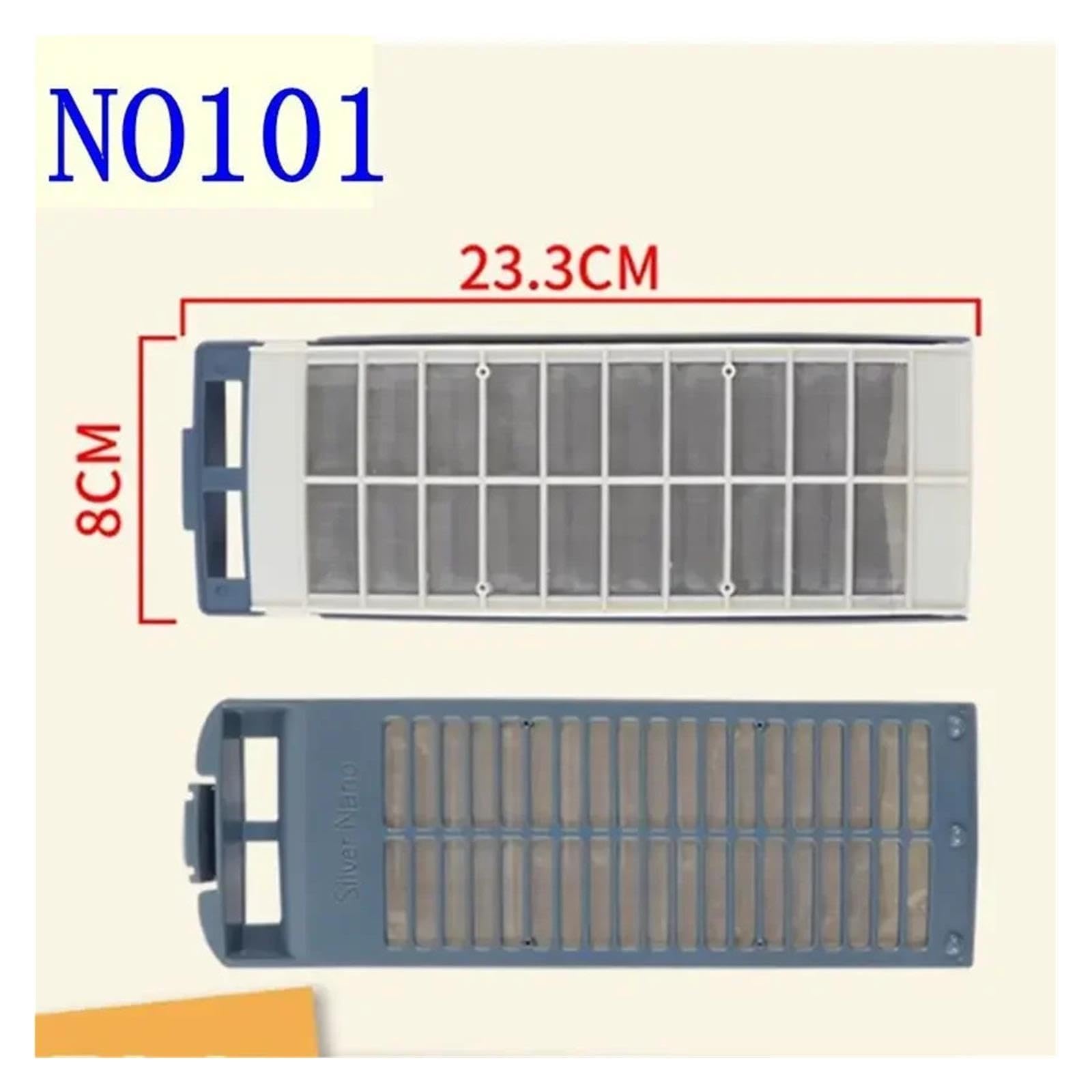 Sostituzione Del Filtro Pelucchi for Lavatrice, Compatibile Con Lavatrice Samsung, Filtro Raccogli Pelucchi for Capelli E Residui Di Tessuto, Parte Di Ricambio(NO.101-1PCS)