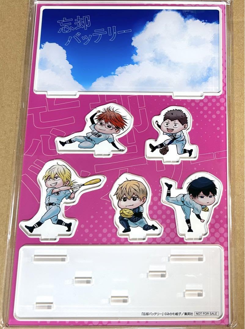 忘却バッテリー ゼブラック アクリルジオラマ 少年ジャンプ ゼブラック