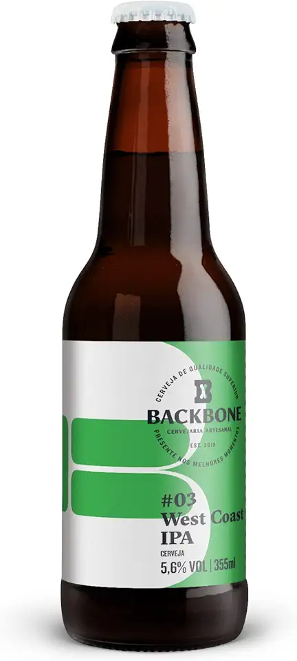 Cerveja West Coast Backbone IPA 355ml