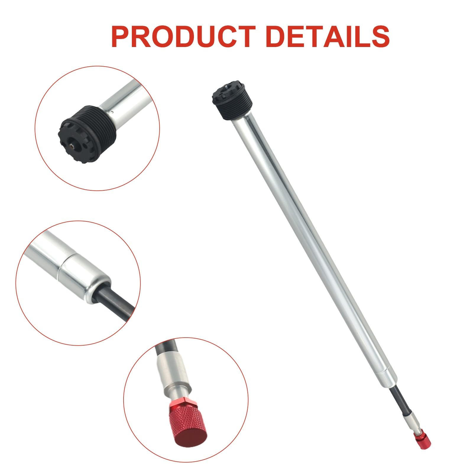 SR Suntour - Cartuccia a molla per forcella anteriore, compatibile con pompa dell'olio da 29,5 mm, con controllo del cavo