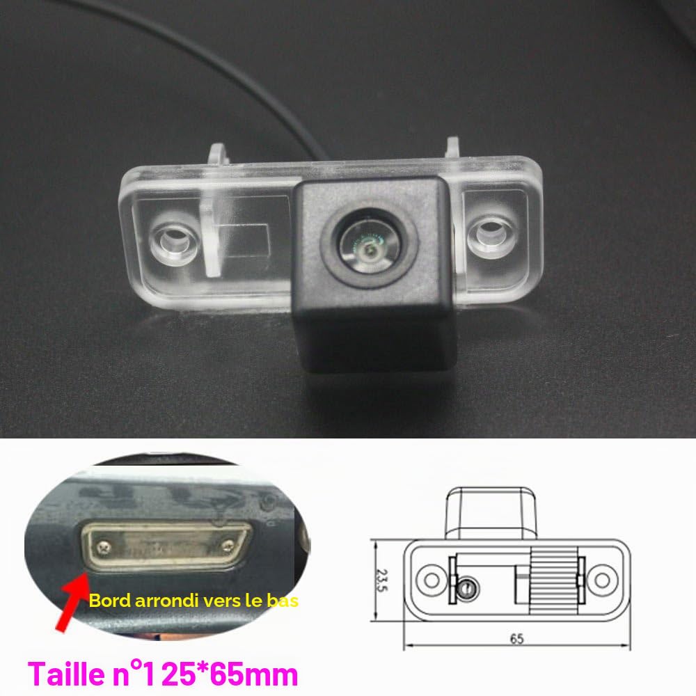 HD CCD Caméra de Recul Imperméable IP67 avec Large Vision Nocturne pour Mercedes C/E/CLS/CLK/SLK/SL Class W209 W203 W211 W219 E320 R171 S211 R230 C219 Hinter
