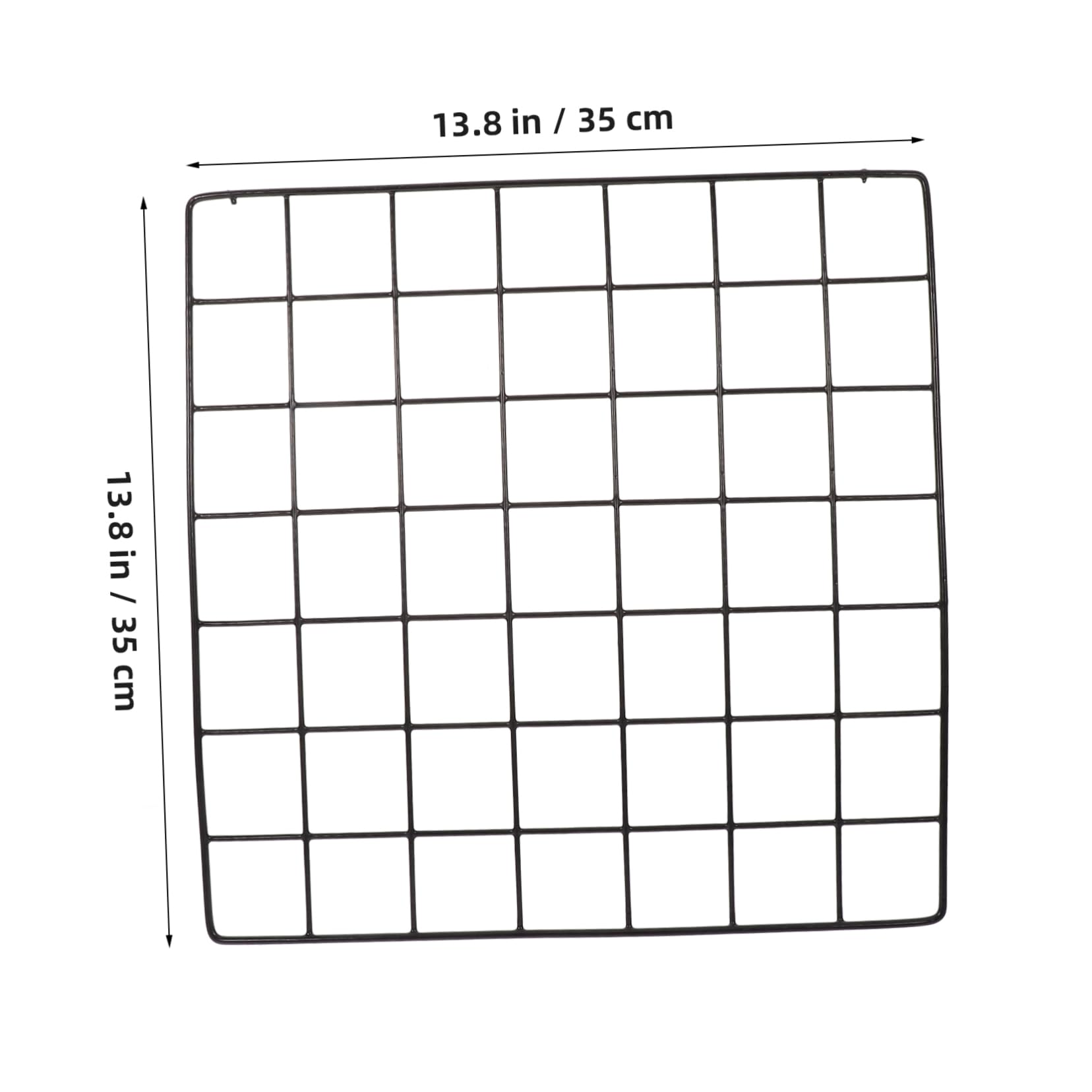 ERINGOGO Wire Grid Panel with Hooks Versatile Wall Display Rack for Photos Jewelry and Items Easy Installation Breathable Design for Decor