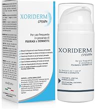 Xoriderm Cream (Ex Psorias Cream) Cosmetic Adjuvant Cream Useful in the Presence of Psoriasis, Dermatitis and in Case of Itching and Reddened and Irritated Skin