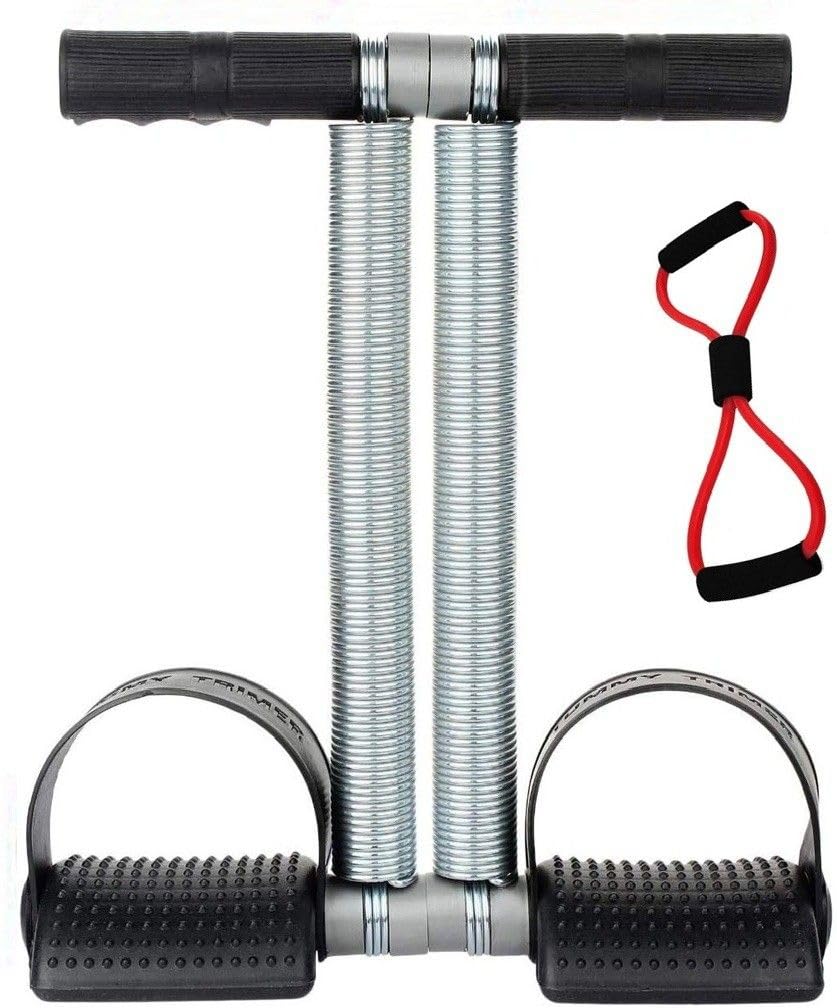 Dinetic Figure 8 RED with Double Spring Tummy Trimmer BLK Fitness Accessory Kit Kit ()-picture-24