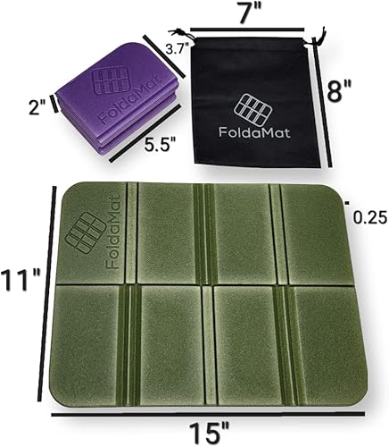 Miniatura 5 de Almohadilla de gimnasio plegable de espuma para cambiar de vestuario, impermeable, resistente a la humedad. La alfombrilla sin olor es ideal para