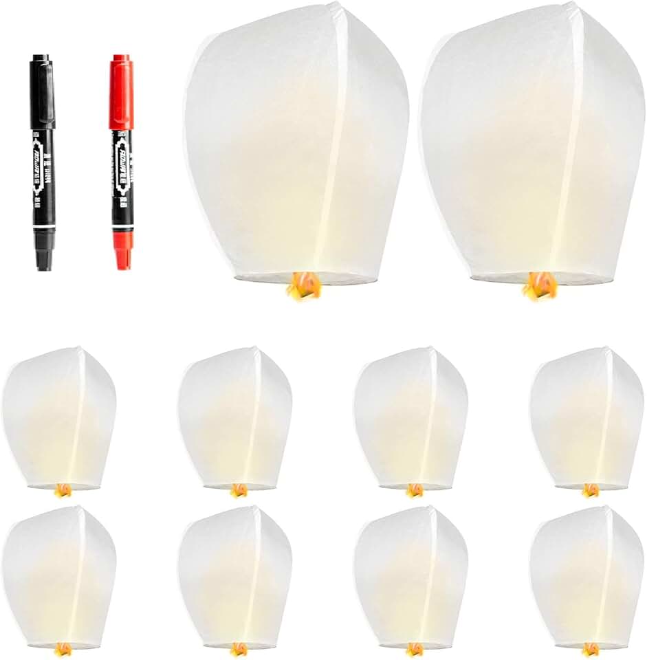 memorial paper lanterns