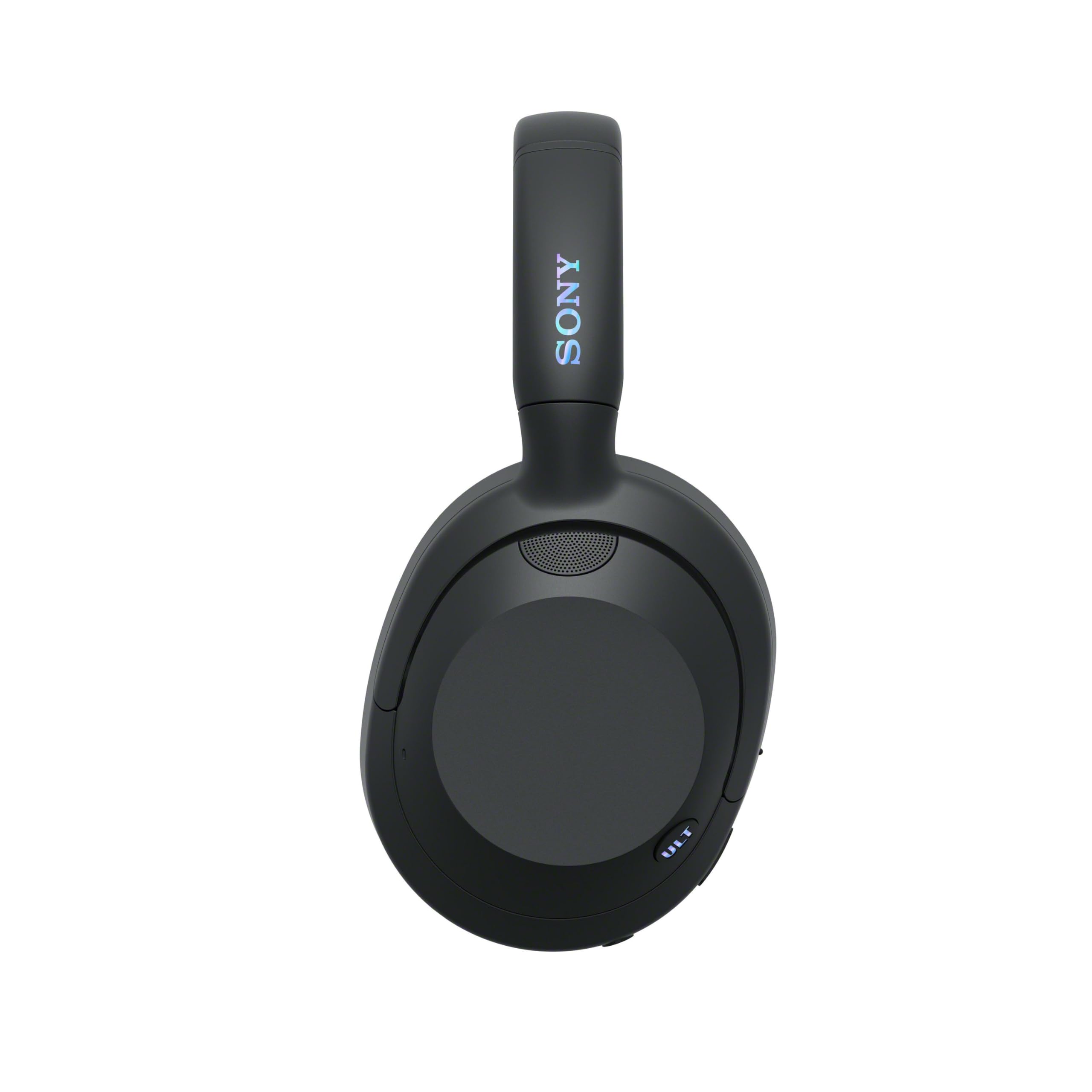 Sony ULT Wear Casque sans Fil Bluetooth ULT Power Sound Basses Profondes Réduction de Bruit Autonomie 30 Heures Noir