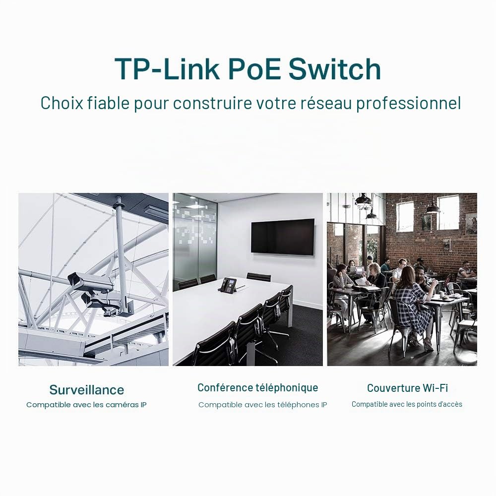 TP-Link Easy Smart Sg1428pe - Switch - Smart - 24 X 10/100/1000 (poe+) + 2 X 10/100/1000 - An Rack Montierbar - Poe+ (250 W) - Ac 100 - 240 V (sg1428