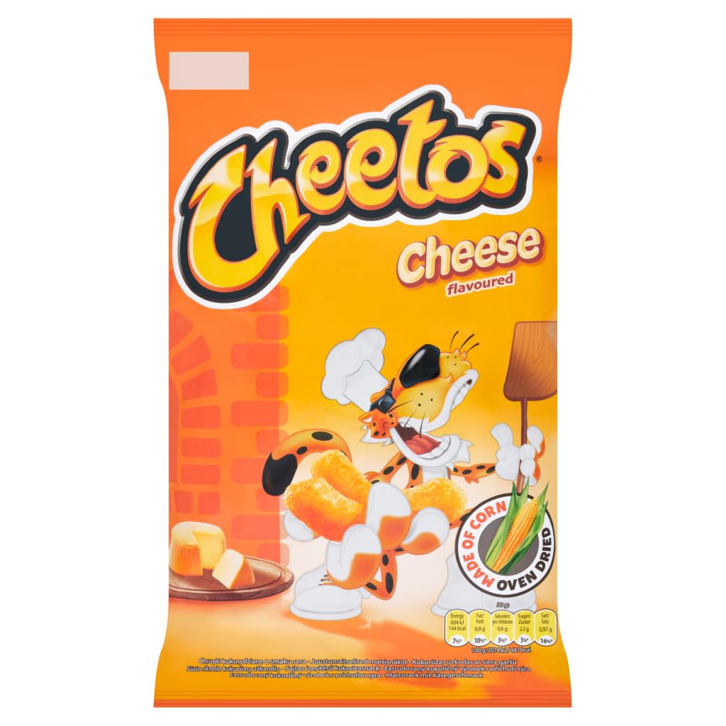 Big Bag Corn Snacks, Cheese, 85g