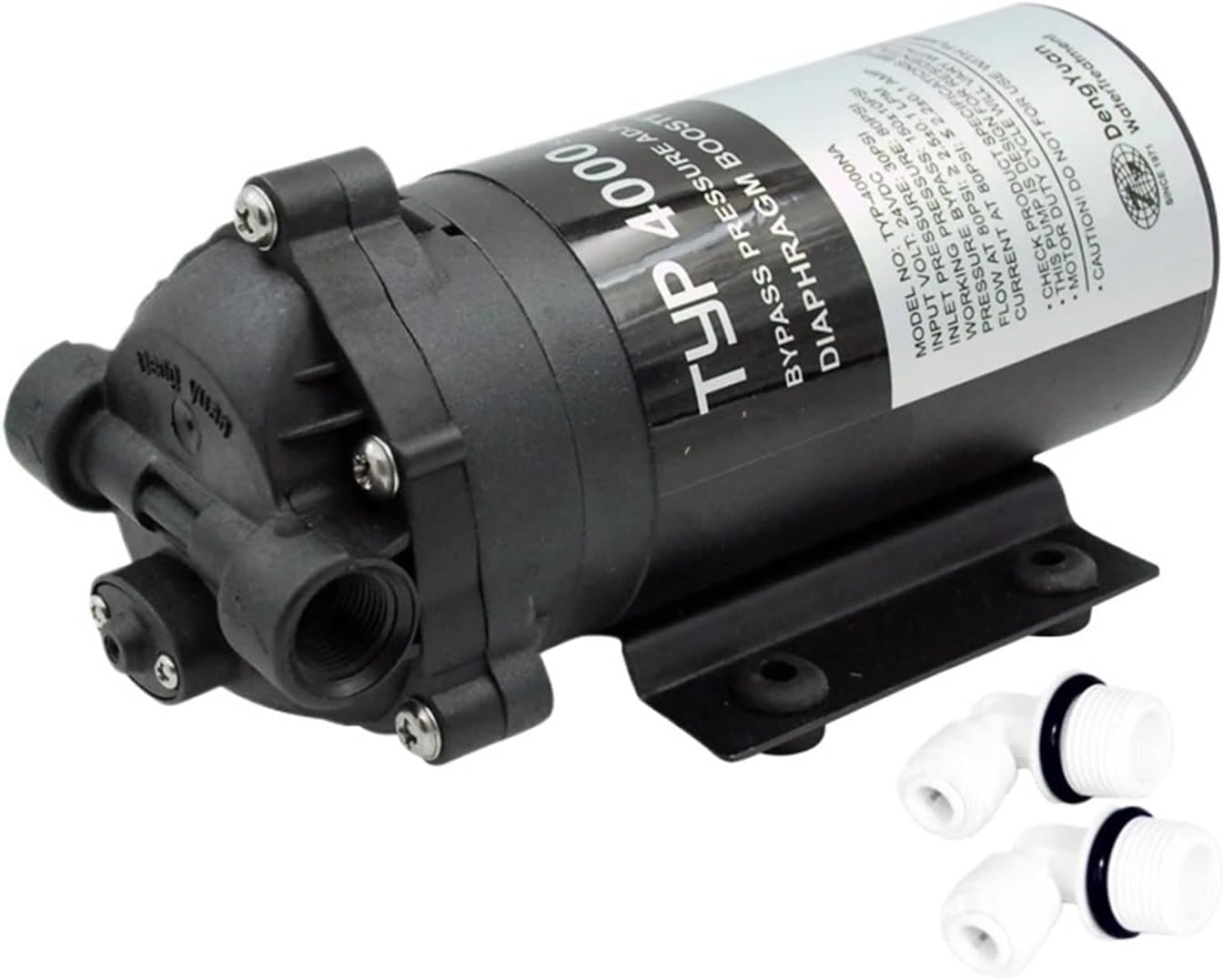 Booster Pump，Compatible For Coronwater， 400GPD Water Filter RO 4000NA Reverse Osmosis Drinking Water