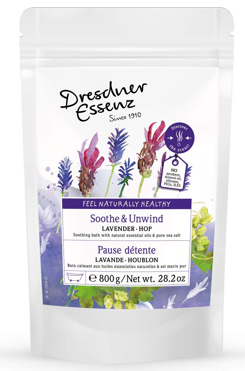 Soothe & Unwind Bath Salt: Lavender/HOP | German Favorites
