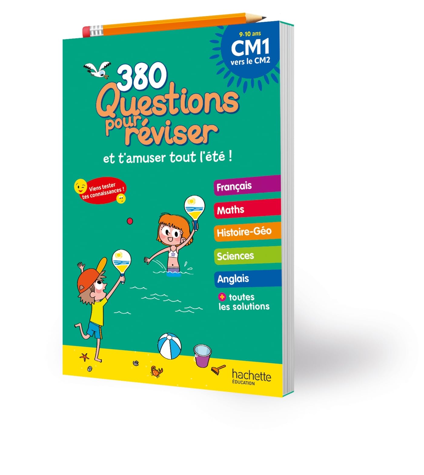 Questions pour réviser - Du CM1 au CM2 - Cahier de vacances 2026: Avec un crayon