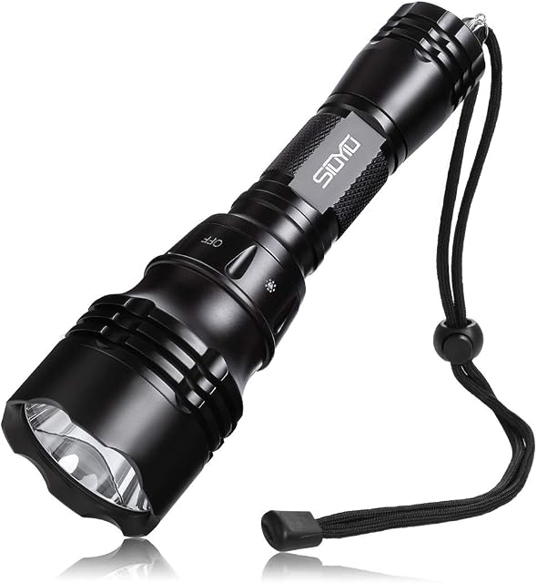 Dive Torch,Scuba Diving Flashlight -Siuyiu 1000 Lumens Super Bright XPL-LED Rechargeable 80M Underwater Dive Lights Waterproof