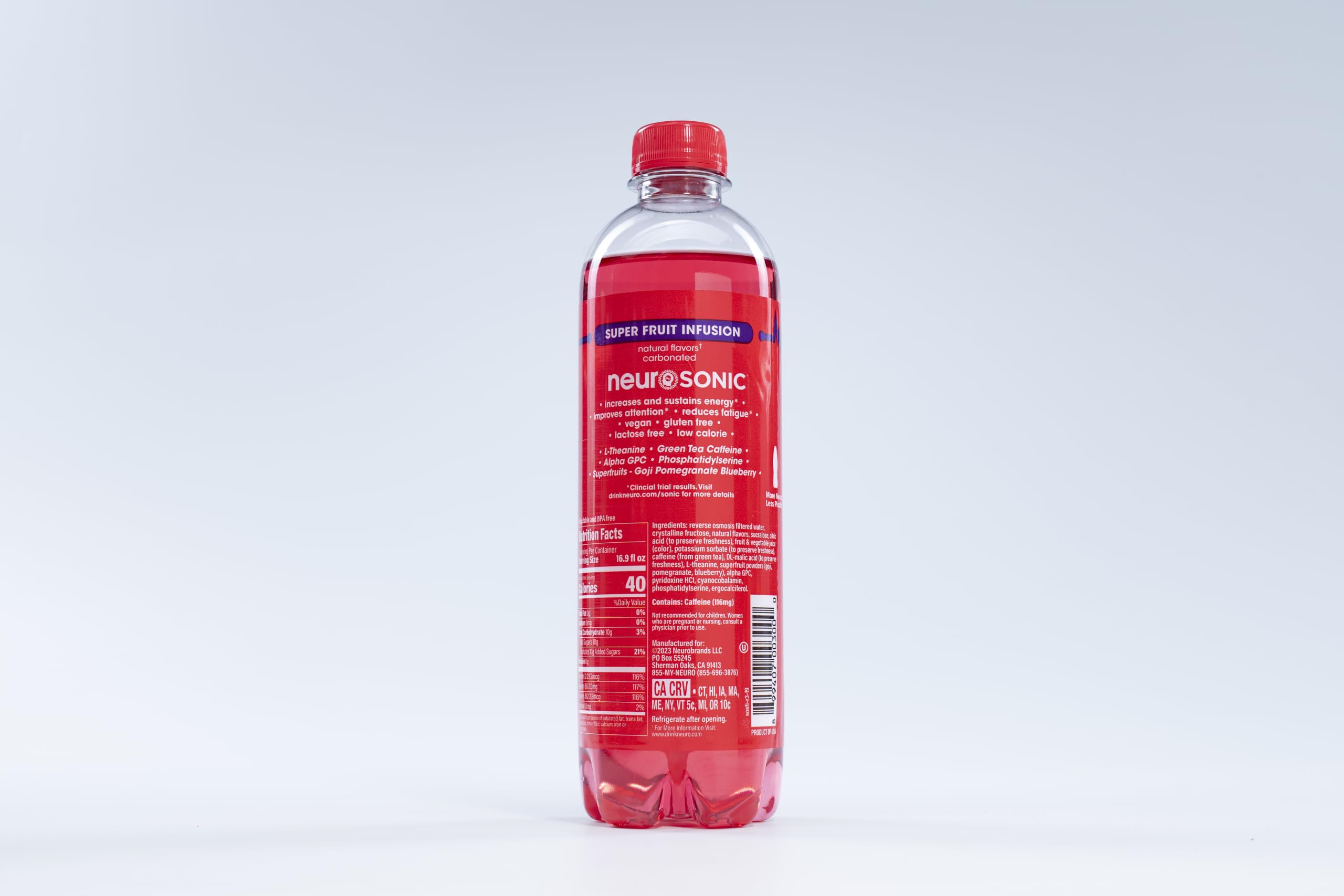 Amazon.com : neuroSONIC | Superfruit Infusion | Functional