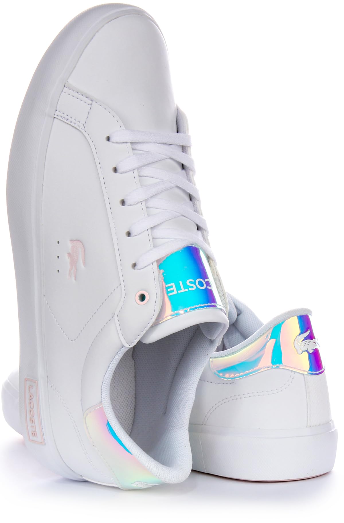 Lacoste Powercourt 124 3 Suj dla dzieci Trenerzy EU 38, biały, 38