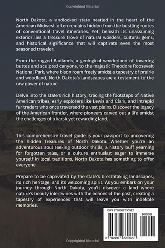 Independently Published Lucas, Thomas North Dakota Travel Guide 2023-2024: Your Comprehensive Travel Companion For Planning A Memorable Trip With Ease To The Peace Garden State thumb #1