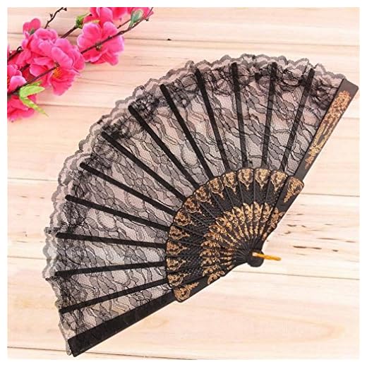 KinshopS - Abanico plegable de encaje con mangas largas de estilo vintage para hombre