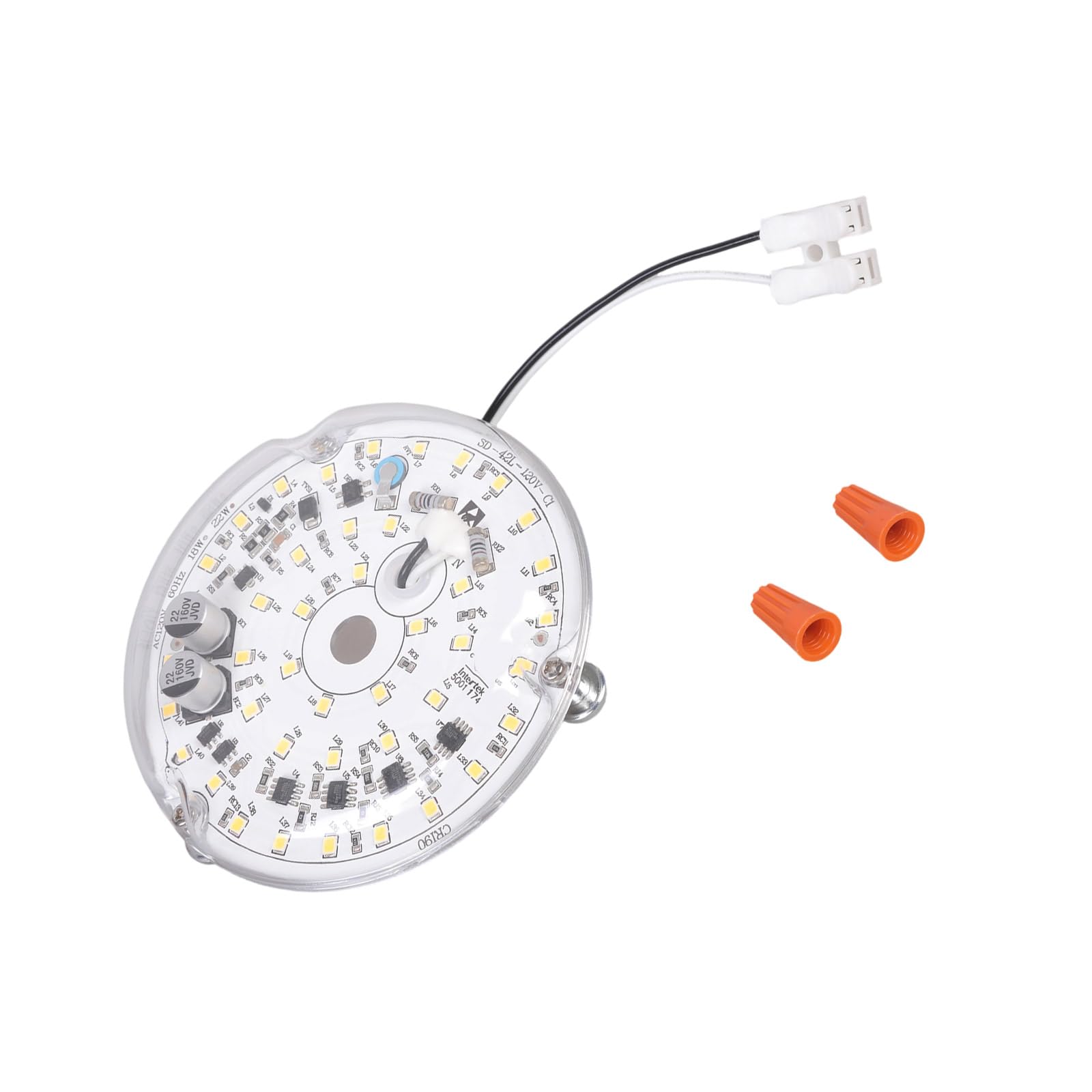Shurhome 18W 120V LED Light Board Module Dimmable Ceiling Flush Replacement Panel Circular Lamp Dimmable LED Retrofits Panel