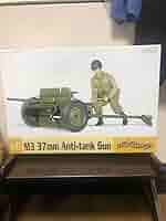 米軍 実物 M3 対戦車砲 アクセサリーケース Amazon | 350 未組立 1/6