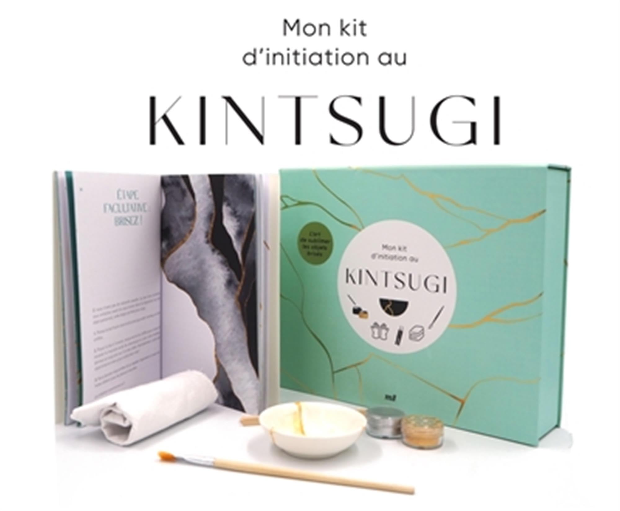 Mon kit d’initiation au Kintsugi (coffret): L’art de sublimer les objets brisés