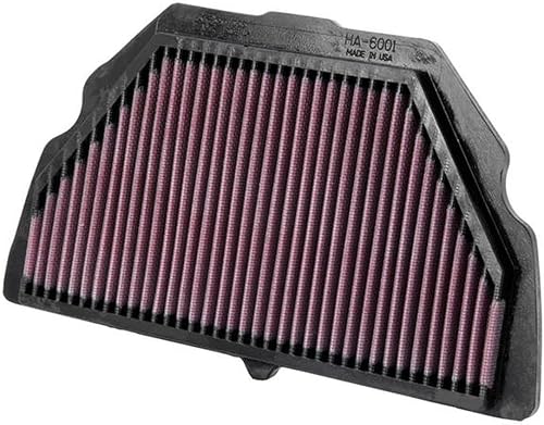 Miniatura 2 de K&N Filtro de aire del motor: Alto rendimiento, Premium, Powersport Filtro de aire: Se adapta a 2001-2006 HONDA (CBR600F, CBR600F4i) HA-6001