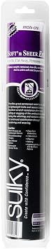 Sulky Soft 'N Sheer Cut Away Stabilizer - Permanent, White, 8" X 11 Yd (Pack Of 2) - View #2