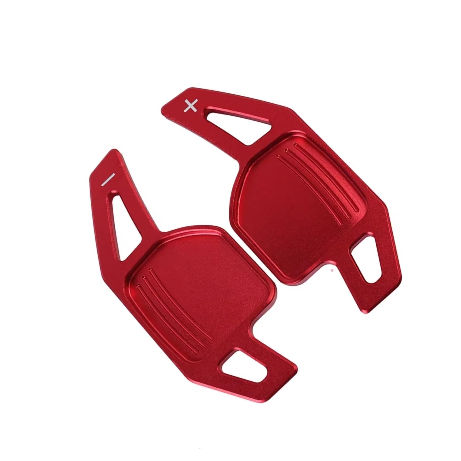 XINWELZ Car Shift Paddles Compatible with A4 for B8 for A3 for 8P for S3 Car Steering Wheel Paddle Shifter Extension Paddles Shifters for Fit Accessories(Red)